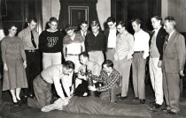Fire-Police First Aid class, Nov 1953